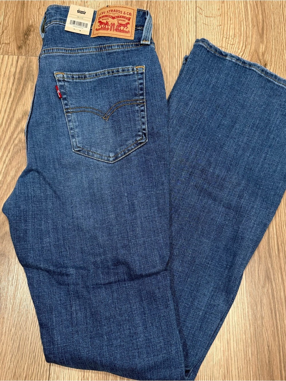 NWT Levi's Womens 726 High Rise Flare Jeans